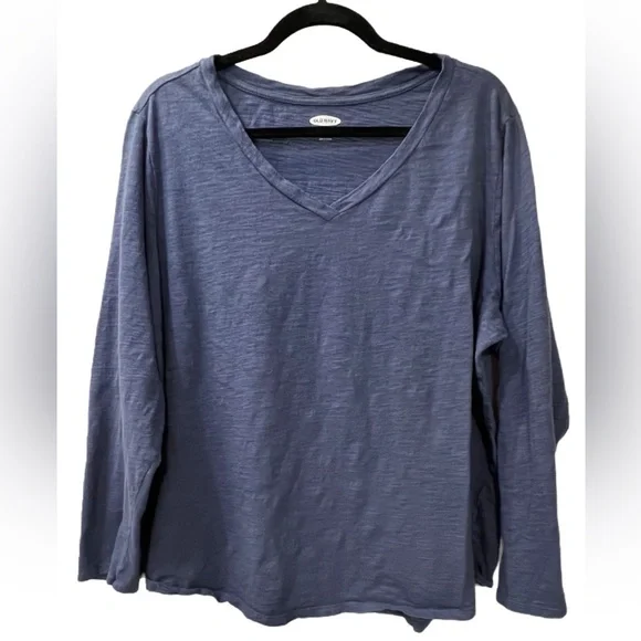 Bundle of 3 Old Navy EveryWear Long-Sleeve T-Shirts, Size 2X (20/22) - Picture 6 of 8